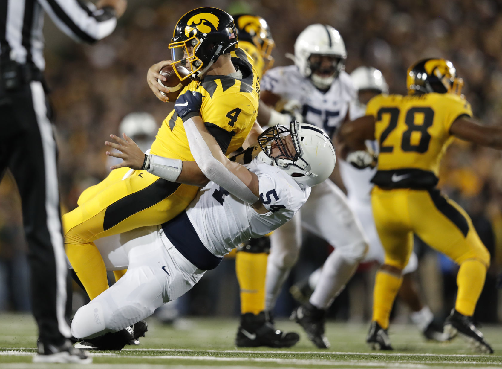 Penn St Iowa Football